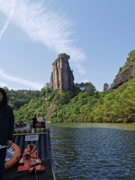 武夷山九曲溪风景