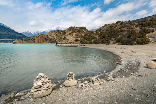 西藏然乌湖景区