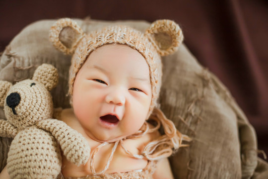 宝宝儿童婴儿百天摄影图