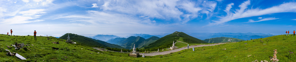 五台山风光全景图