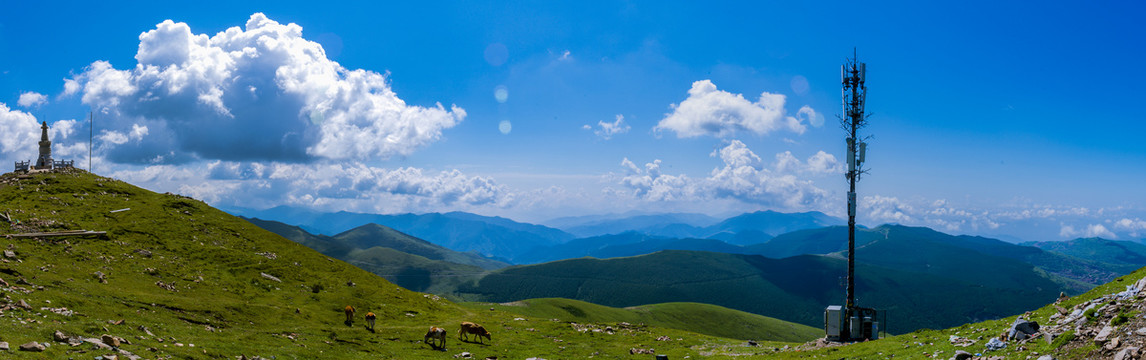 五台山风光全景图