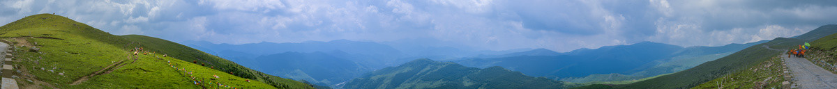 五台山全景图