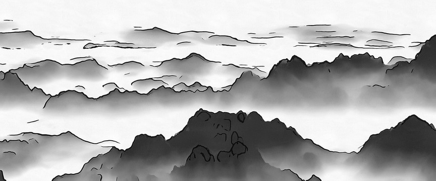 水墨山水