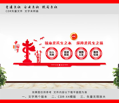 就業(yè)文化墻