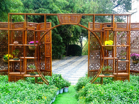 园林拱形门