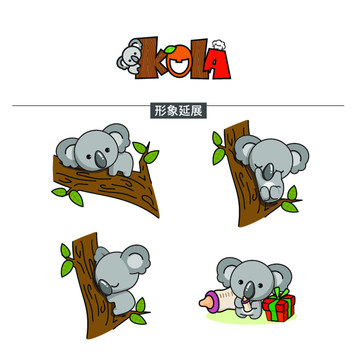 考拉logo和形象延展