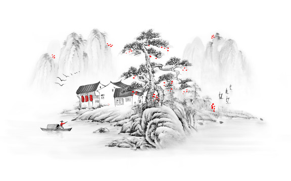 山水畫