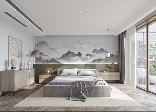 墻布壁紙室內(nèi)背景設(shè)計(jì)效果圖樣機(jī)