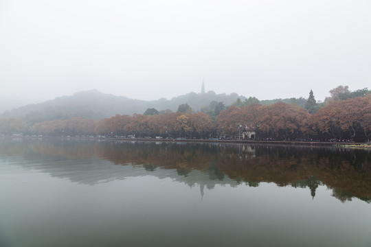 杭州西湖秋色