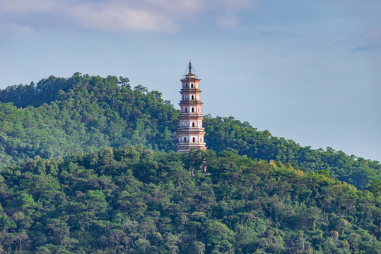 肇庆高要巽峰塔景色