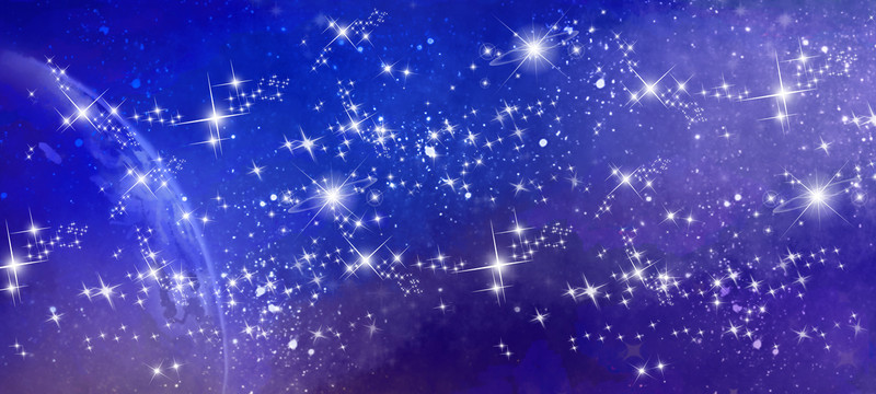 璀璨宇宙星空圖