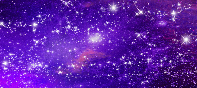 夢幻星球星空背景