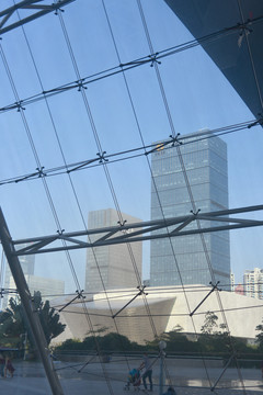 深圳市民中心玻璃幕墙