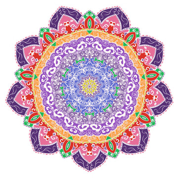 曼陀羅花紋