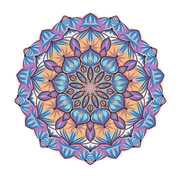 曼陀羅花紋