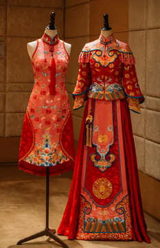 中式婚礼服装