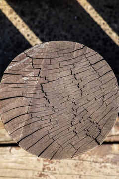 木桩木纹