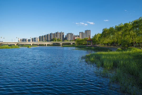 优美的城市风景