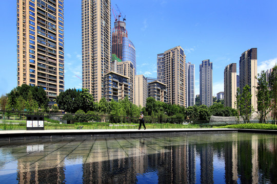 重庆天地湖景楼盘