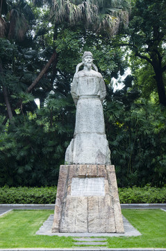 柳州柳候公园柳宗元雕像
