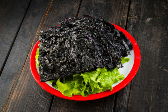 紫菜火锅菜品