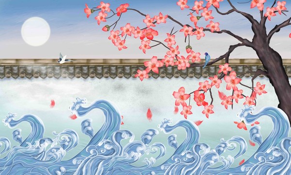 木棉花插畫