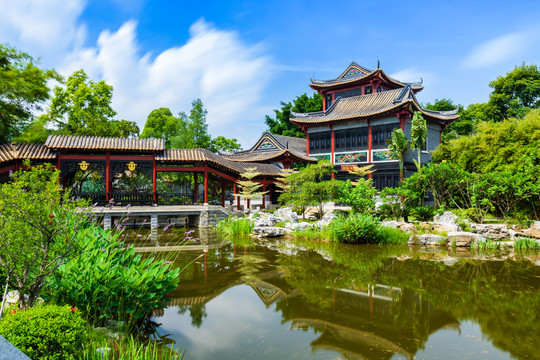 顺峰山公园风景