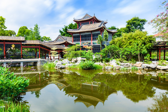 顺峰山公园风景