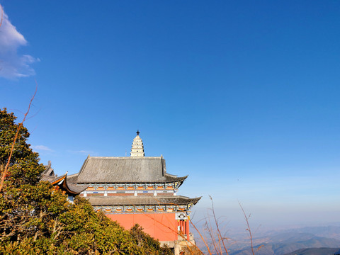 鸡足山楞严塔