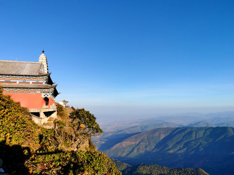 鸡足山楞严塔