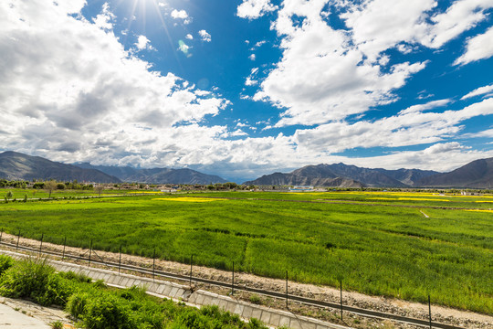 西藏高原风景