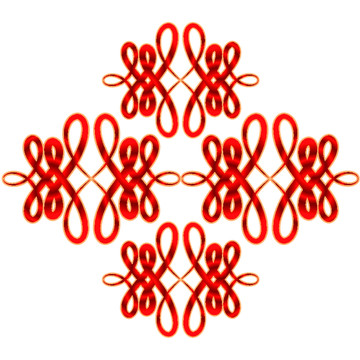 中國(guó)結(jié)紅色