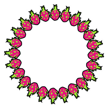 火龍果插畫(huà)