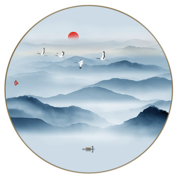意境山水畫