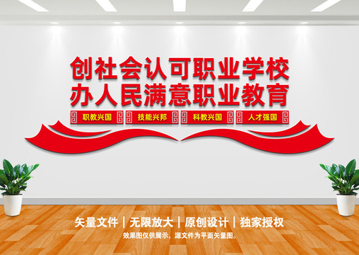 職業(yè)教育文化墻