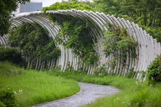 铁艺廊架