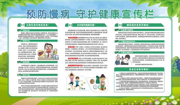 健康教育宣傳欄