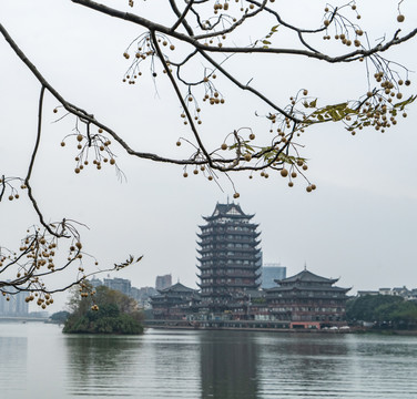 远景楼湿地公园