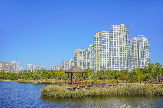 天津梅江居住区高清大图