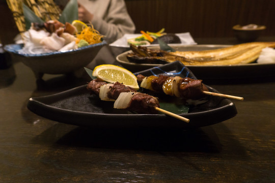 居酒屋菜肴烤羊肉串