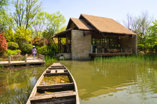 小船木屋湖水