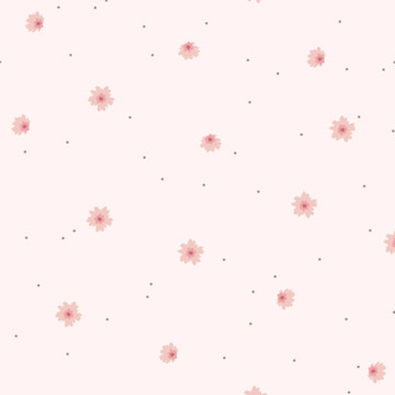 櫻花星點圖案