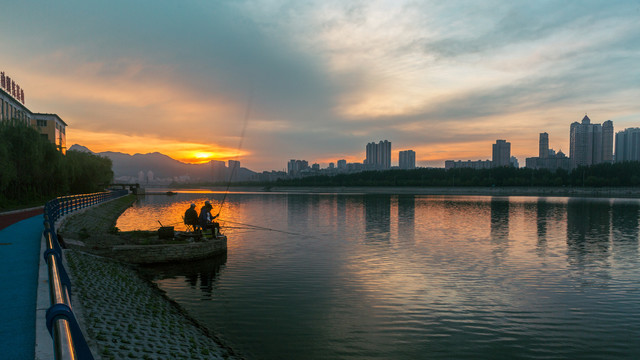 太子河晨曦