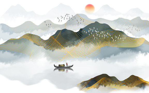意境山水畫