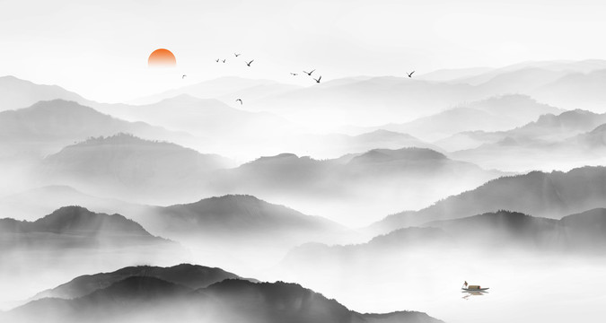 現(xiàn)代水墨畫