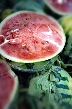 西瓜水果照片