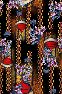 數(shù)碼印花花型設(shè)計