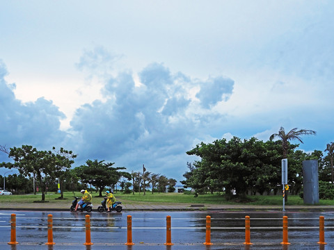 台湾最南端垦丁公路景观