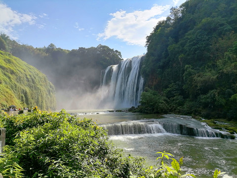 白水河瀑布