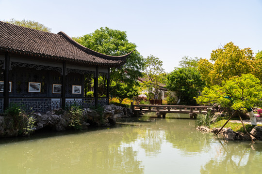 浙江嘉興南湖景區勺園